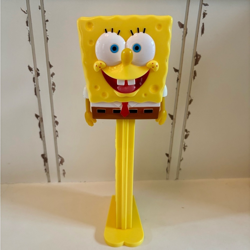 Large 12” SpongeBob Square Pants Rare 2011 Pez Dispenser Viacom